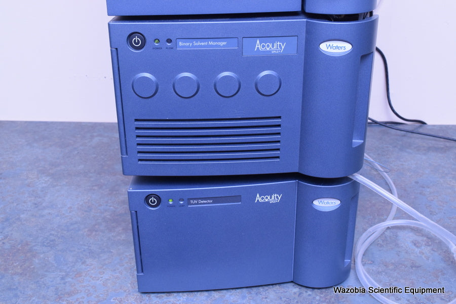 WATERS ACQUITY UPLC ULTRA PERFORMANCE LC TUV DETECTOR SAMPLE BINARY SOLVENT MANA