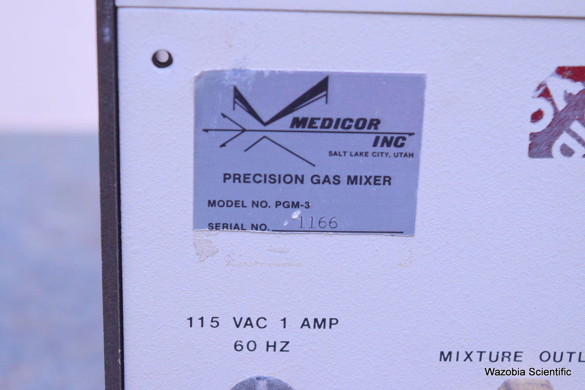 MEDICOR INC PRECISION GAS MIXER PGM-3