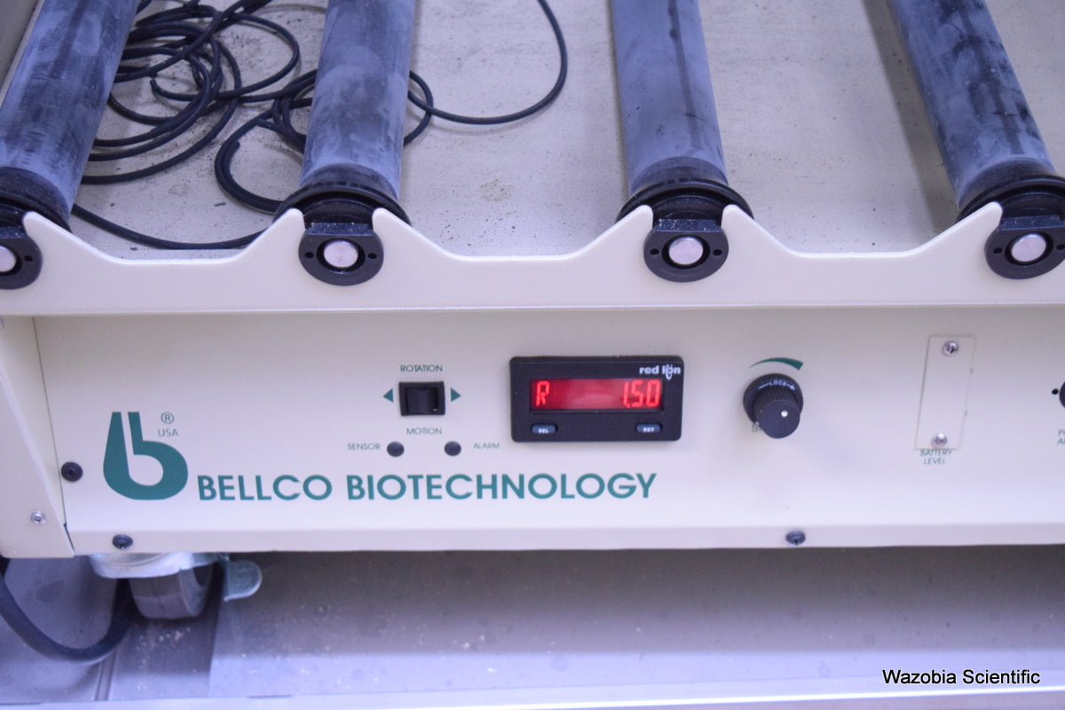 SHELDON SHEL LAB CO2 INCUBATOR 2428 9121144 WITH BELLCO CELL PRODUCTION ROLLER