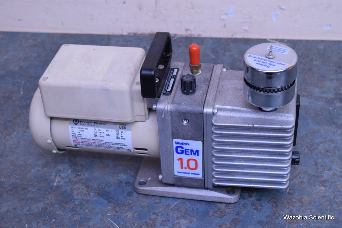 WELCH GEM 8890 VACUUM PUMP 8890A