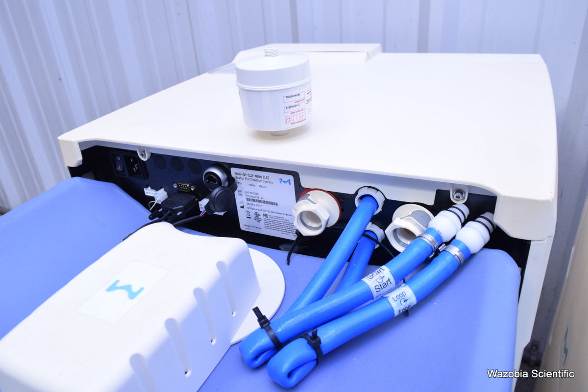 MILLIPORE MILLI-Q CLX 7080 WATER PURIFICATION SYSTEM ZAFS61080