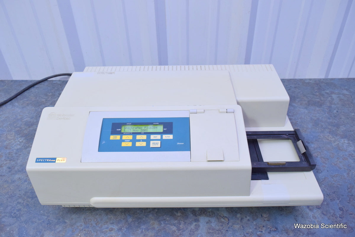 MOLECULAR DEVICES SPECTRAMAX PLUS 384 MICROPLATE SPECTROPHOTOMETER