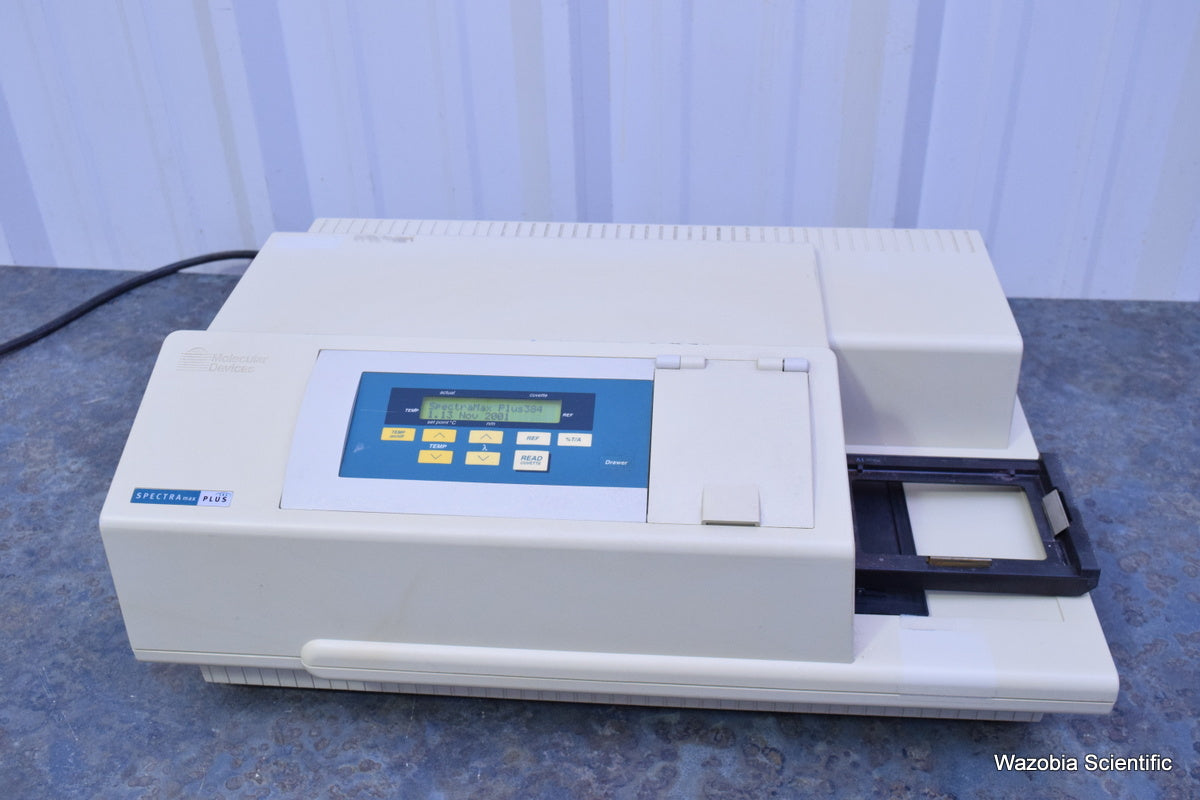 MOLECULAR DEVICES SPECTRAMAX PLUS 384 MICROPLATE SPECTROPHOTOMETER