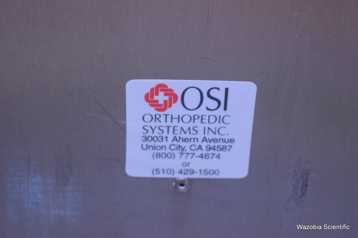 MIZUHO OSI ORTHOPEDIC SYSTEM MODULAR TABLE MTS EQUIPMENT CART