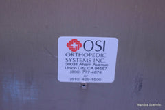 MIZUHO OSI ORTHOPEDIC SYSTEM MODULAR TABLE MTS EQUIPMENT CART