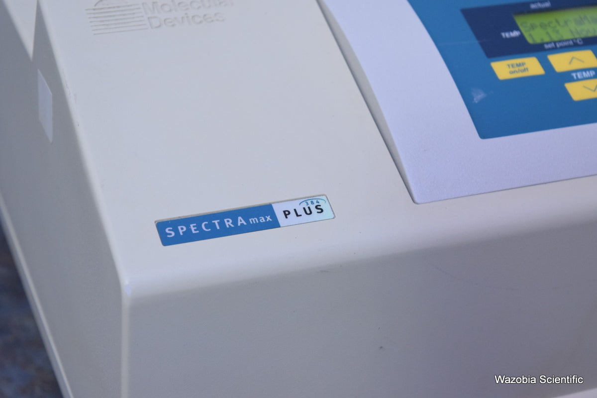 MOLECULAR DEVICES SPECTRAMAX PLUS 384 MICROPLATE SPECTROPHOTOMETER