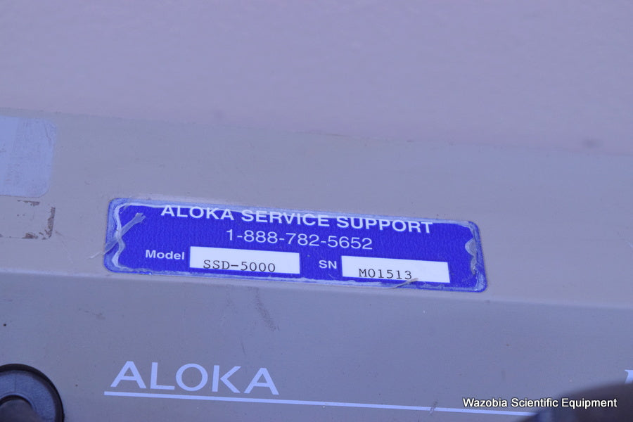 ALOKA PROSOUND SSD 5000 ULTRASOUND MACHINE KEYBOARD FROM WORKING UNIT L-LCD-6