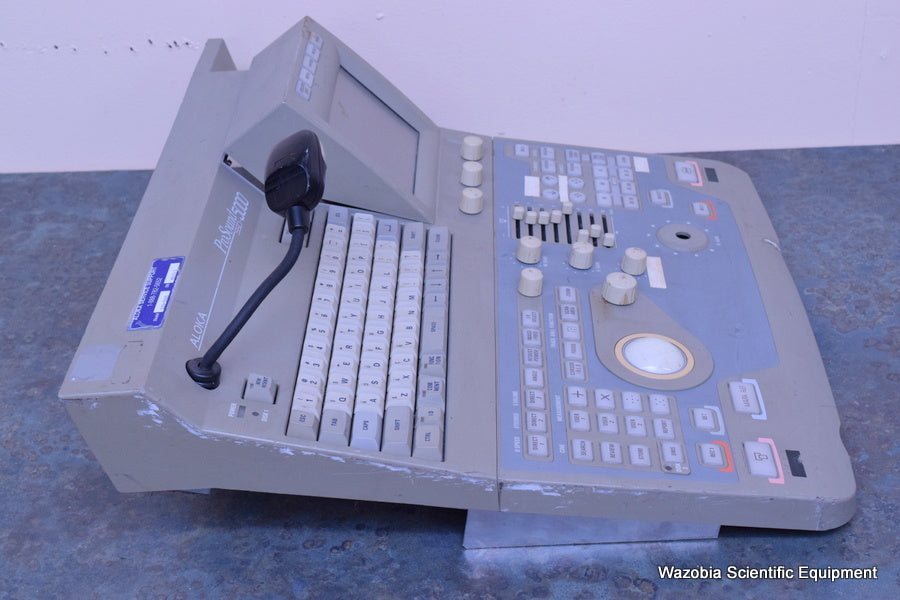 ALOKA PROSOUND SSD 5000 ULTRASOUND MACHINE KEYBOARD FROM WORKING UNIT L-LCD-6