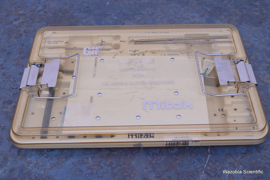 MITEK INSTRUMENTS FOR GII, MINI & SUPER ANCHORS
