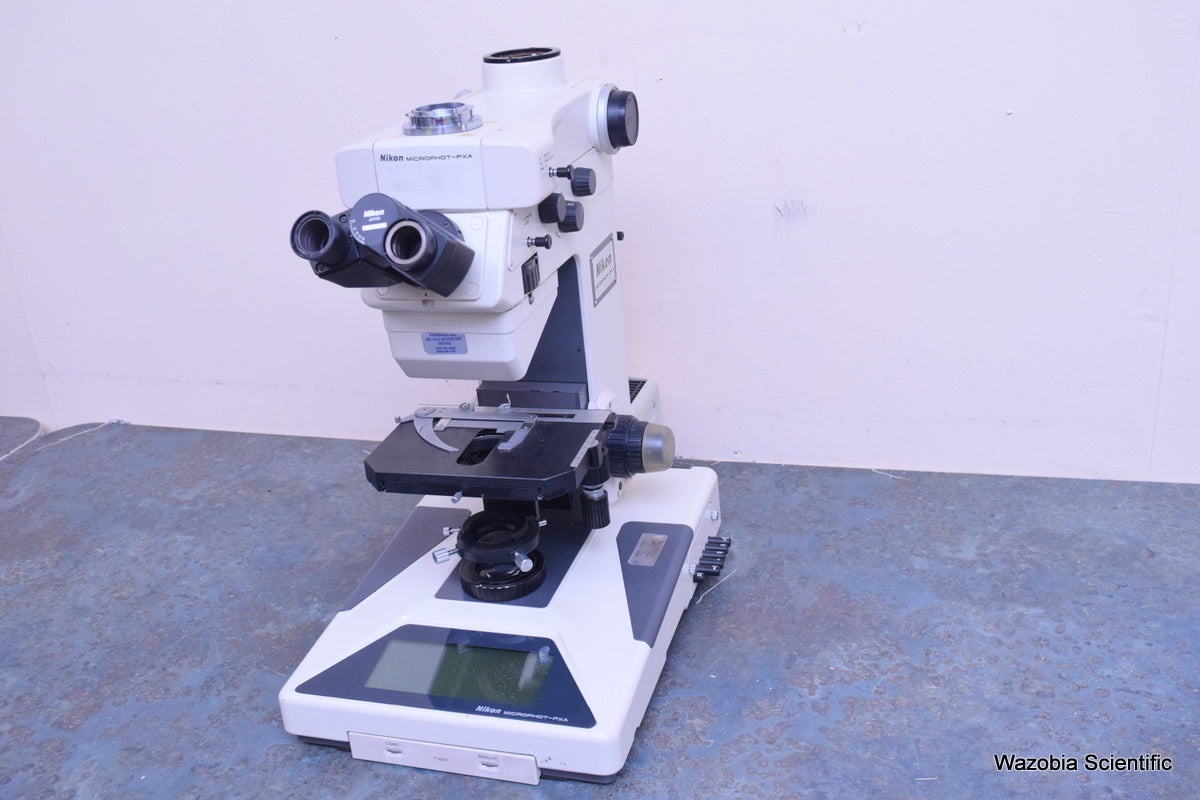 NIKON MICROPHOT FXA MICROSCOPE