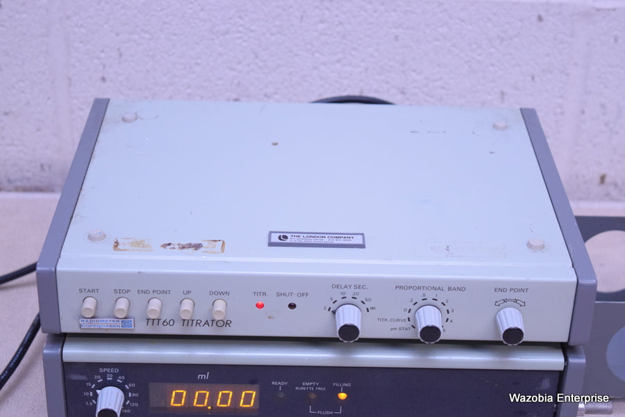 RADIOMETER COPENHAGEN AUTOBURETTE ABU 80 WITH TTT60 TITRATOR