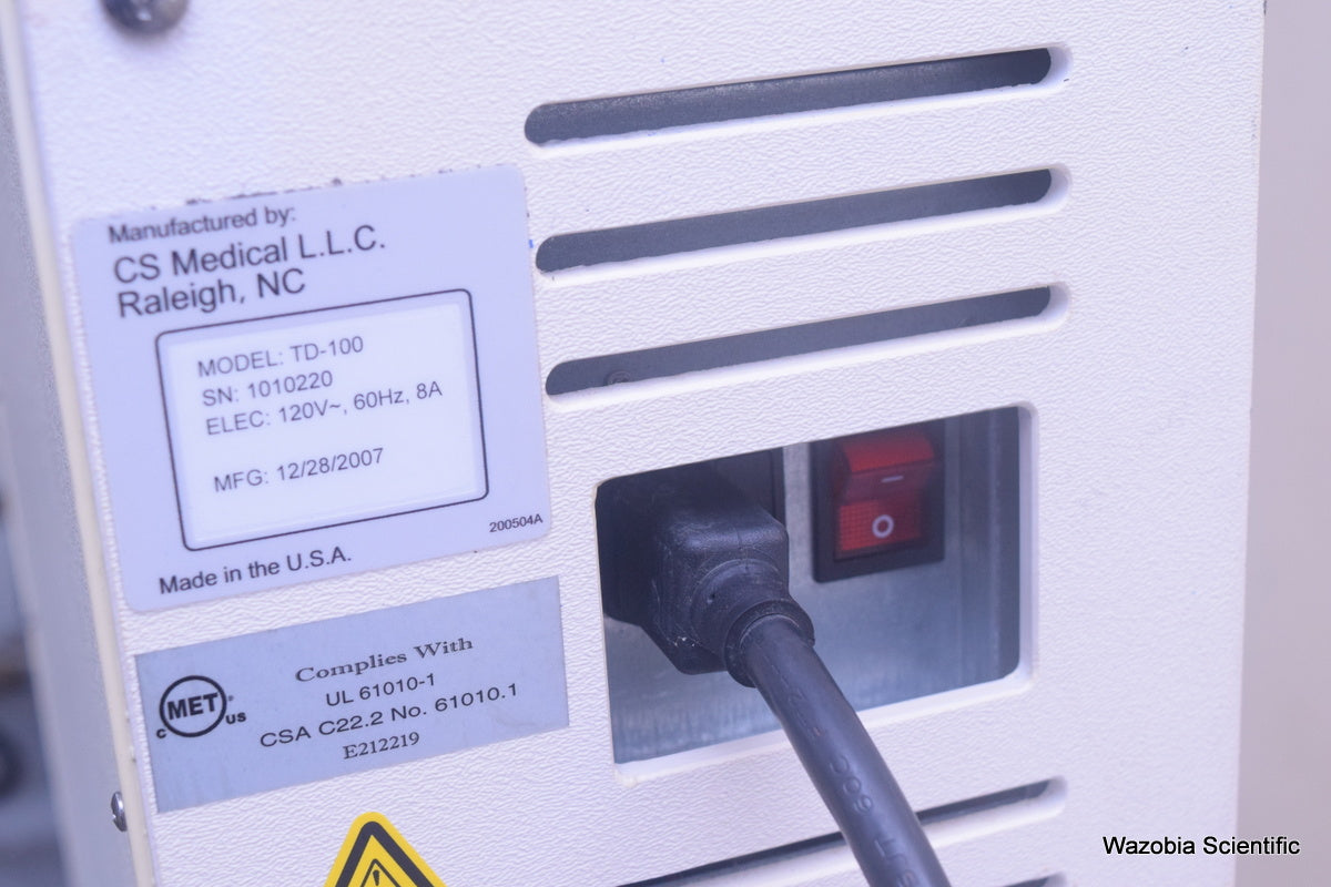 CS PCI MEDICAL TD-100 TEE PROBE DISINFECTOR