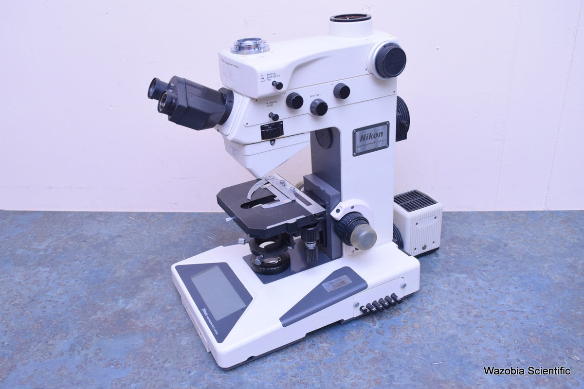 NIKON MICROPHOT FXA MICROSCOPE