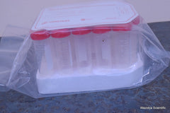 SARSTEDT 25 SCREW CAP TUBE CONICAL TUBE A FOND CONIQUE BOUCHON A VISSER NO. 62.5