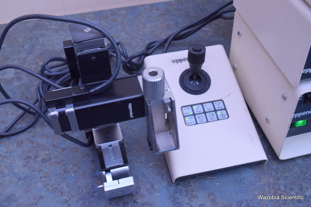 EPPENDORF  MICROMANIPULATOR 5170 MICROINJECTOR 5242