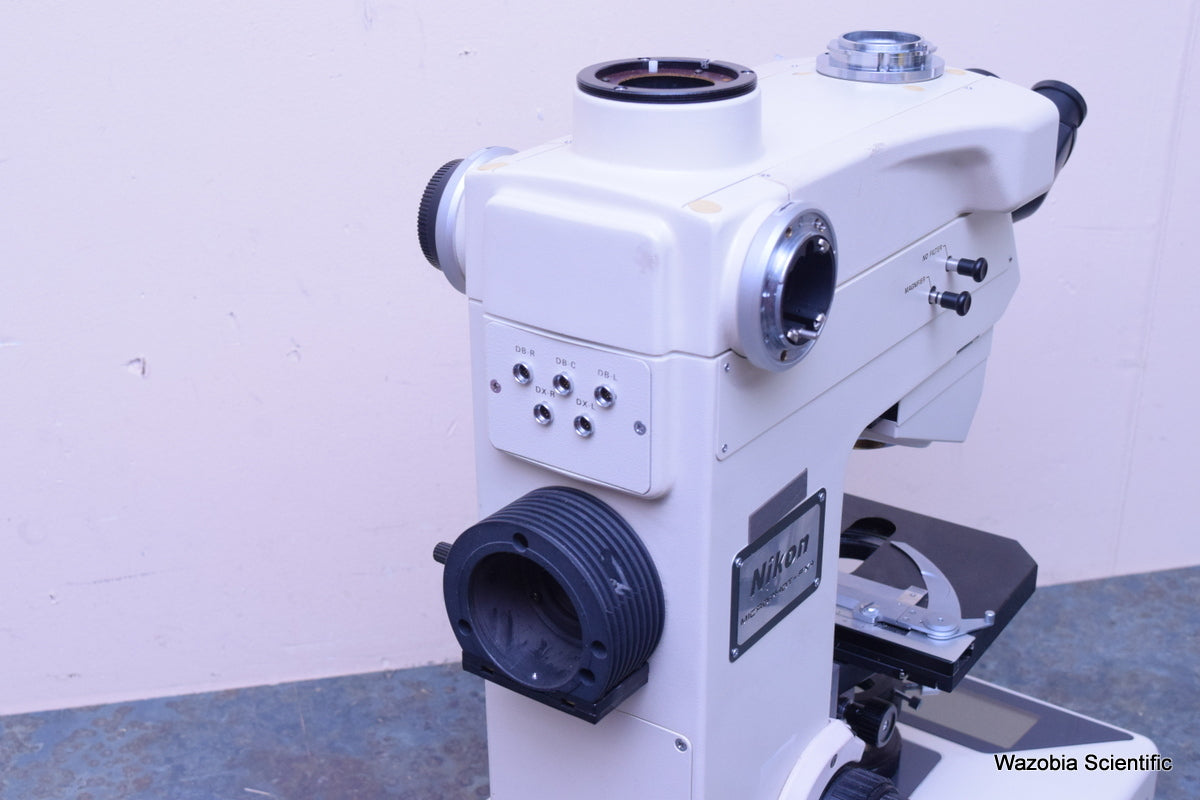 NIKON MICROPHOT FXA MICROSCOPE