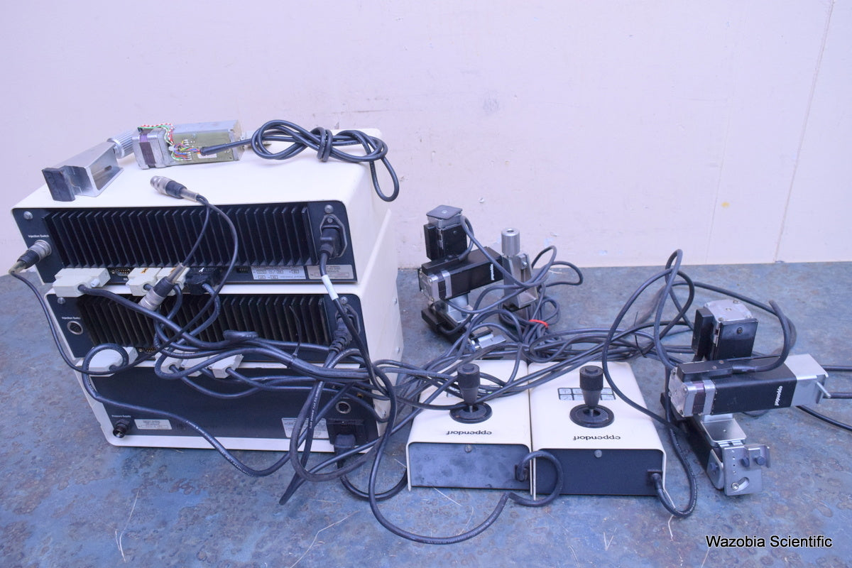 EPPENDORF  MICROMANIPULATOR 5170 MICROINJECTOR 5242