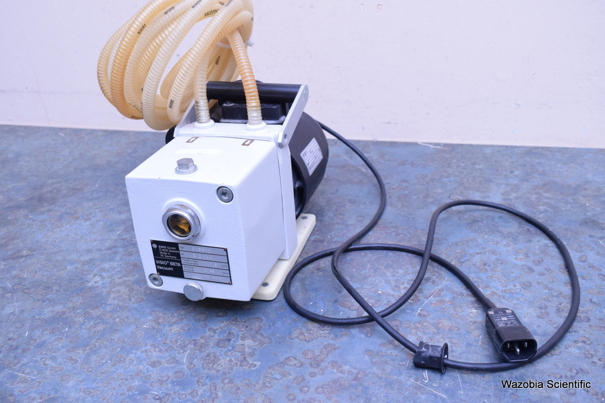 ESPE VISIO BETA VACUUM PUMP 919011 AEG ADEB 63 K2 R3Q4 LABORATORY PUMP