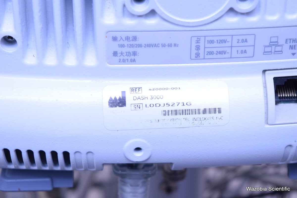 GE DASH 3000 VITAL SIGNS PATIENT MONITOR 420000-001