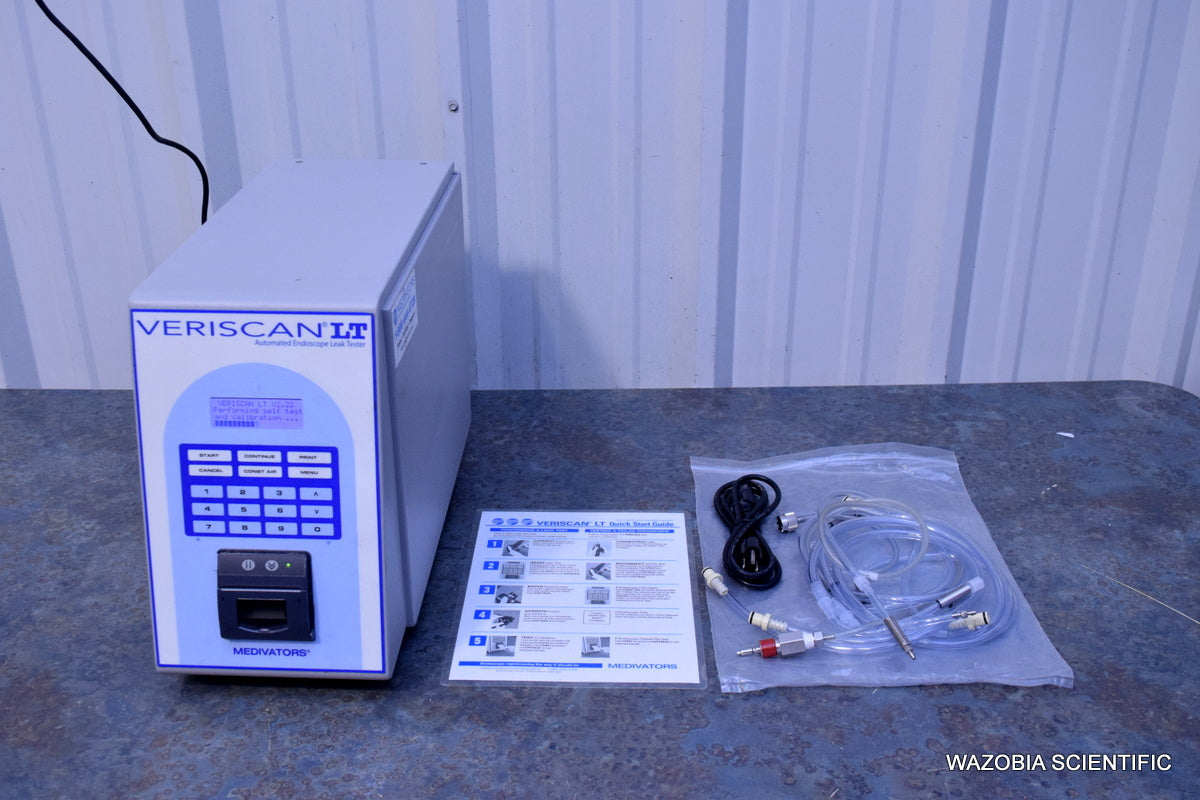 MEDIVATORS VERISCAN LT AUTOMATED ENDOSCOPE LEAK TESTER REPROCESSING SYSTEM