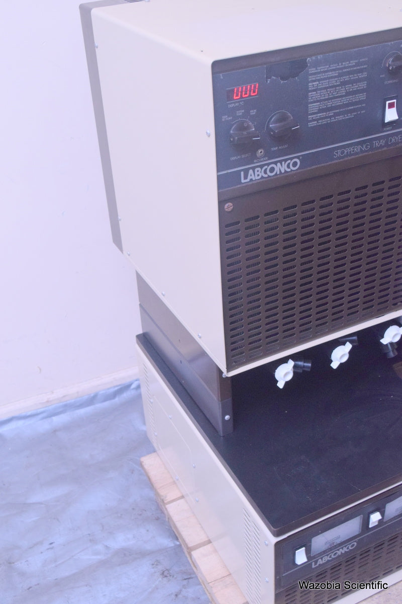 LABCONCO FREEZE DRY SYSTEM WITH STOPPERING TRAY DRYER 77520-00 77580-00