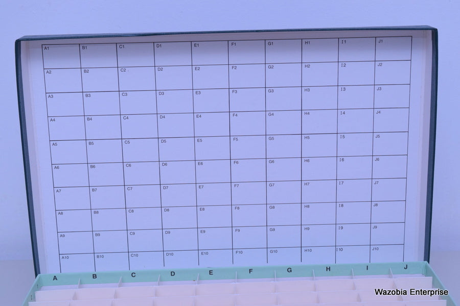 CARGILLE TISSUE FILE  HISTOLOGICAL EMBEDMENT BLOCK CATALOGING AND STORAGE SYSTEM
