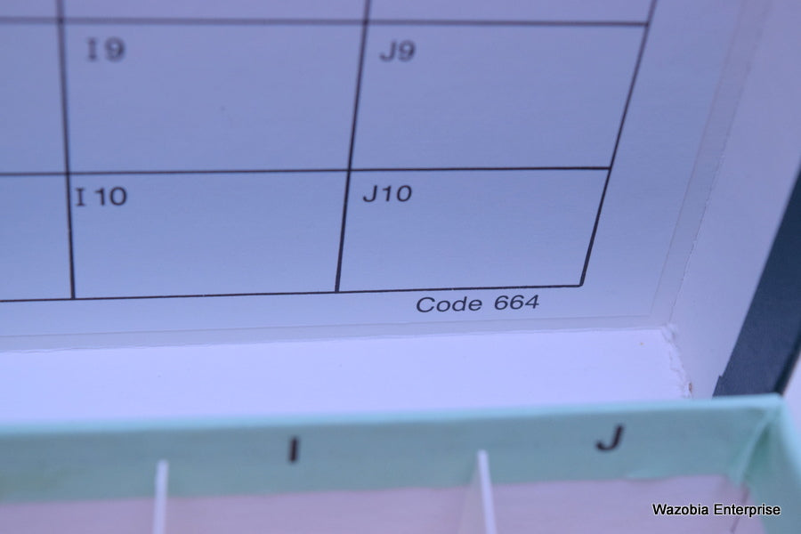 CARGILLE TISSUE FILE  HISTOLOGICAL EMBEDMENT BLOCK CATALOGING AND STORAGE SYSTEM