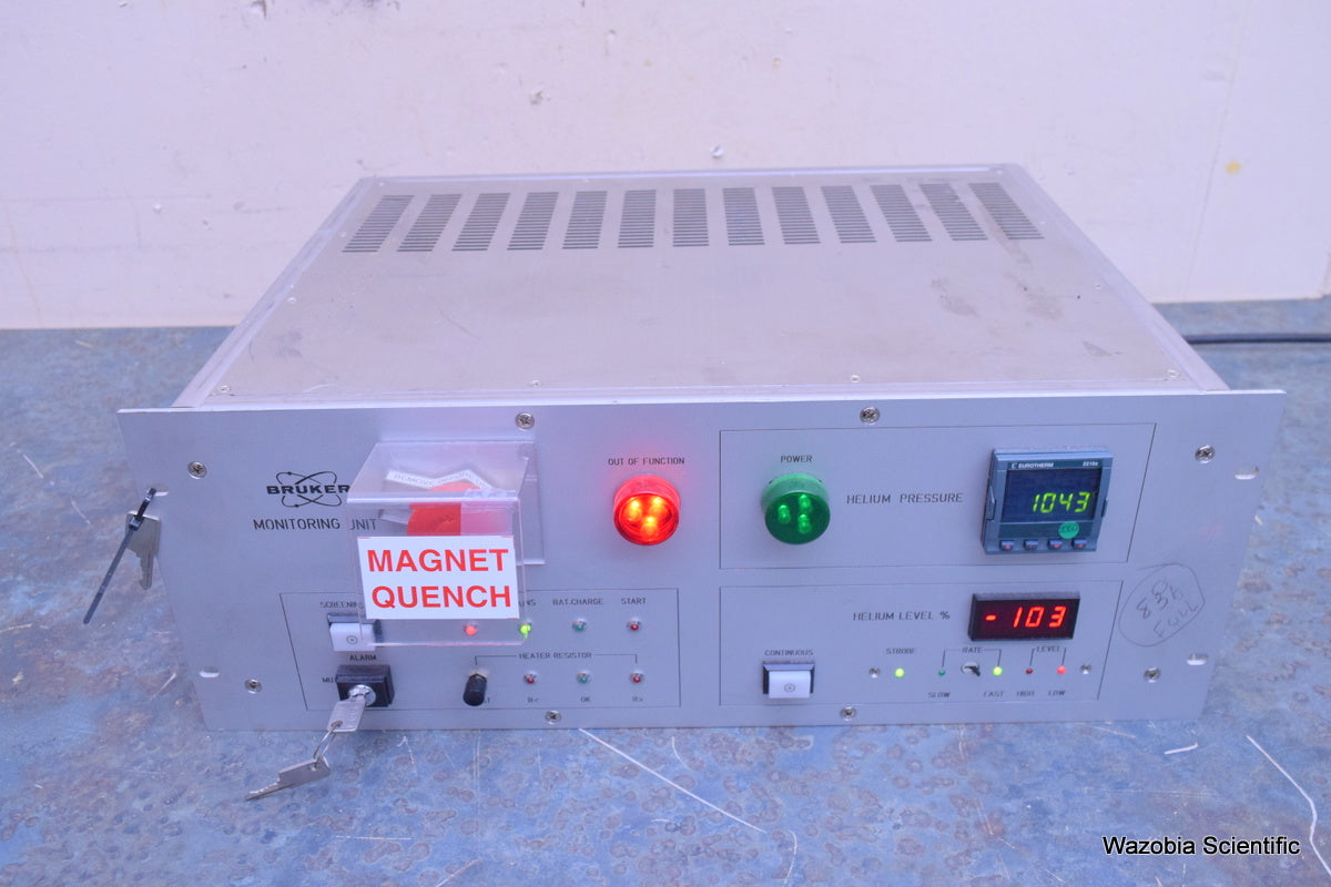 BRUKER MONITORING UNIT  BMU 1/5 MONITORING