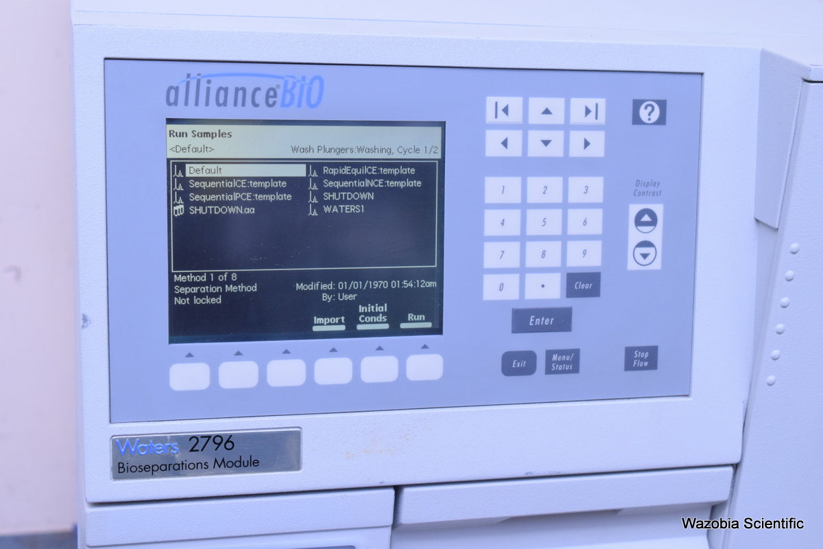 WATERS 2796 BIOSEPARATIONS MODULE ALLIANCE BIO HPLC CHROMATOGRAPHY