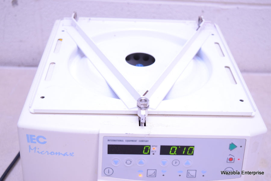 IEC MICROMAX LABORATORY CENTRIFUGE MODEL MICROMAX WITH ROTOR