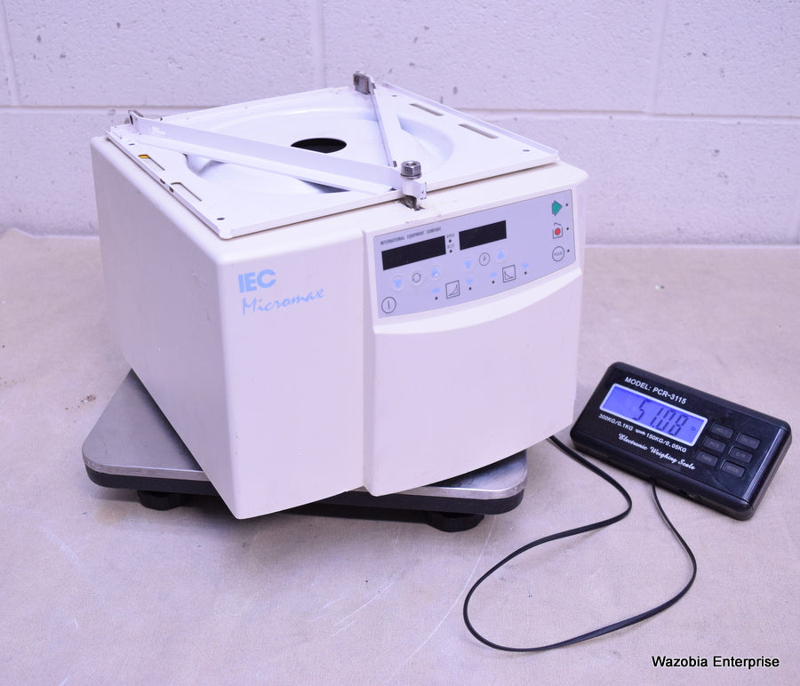 IEC MICROMAX LABORATORY CENTRIFUGE MODEL MICROMAX WITH ROTOR