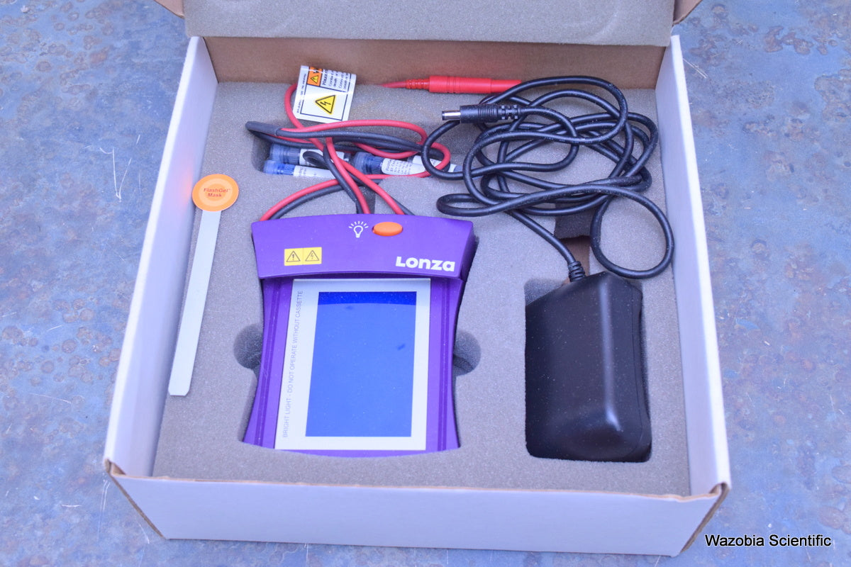 LONZA FLASHGEL DOCK 57025 ELECTROPHORESIS SYSTEM