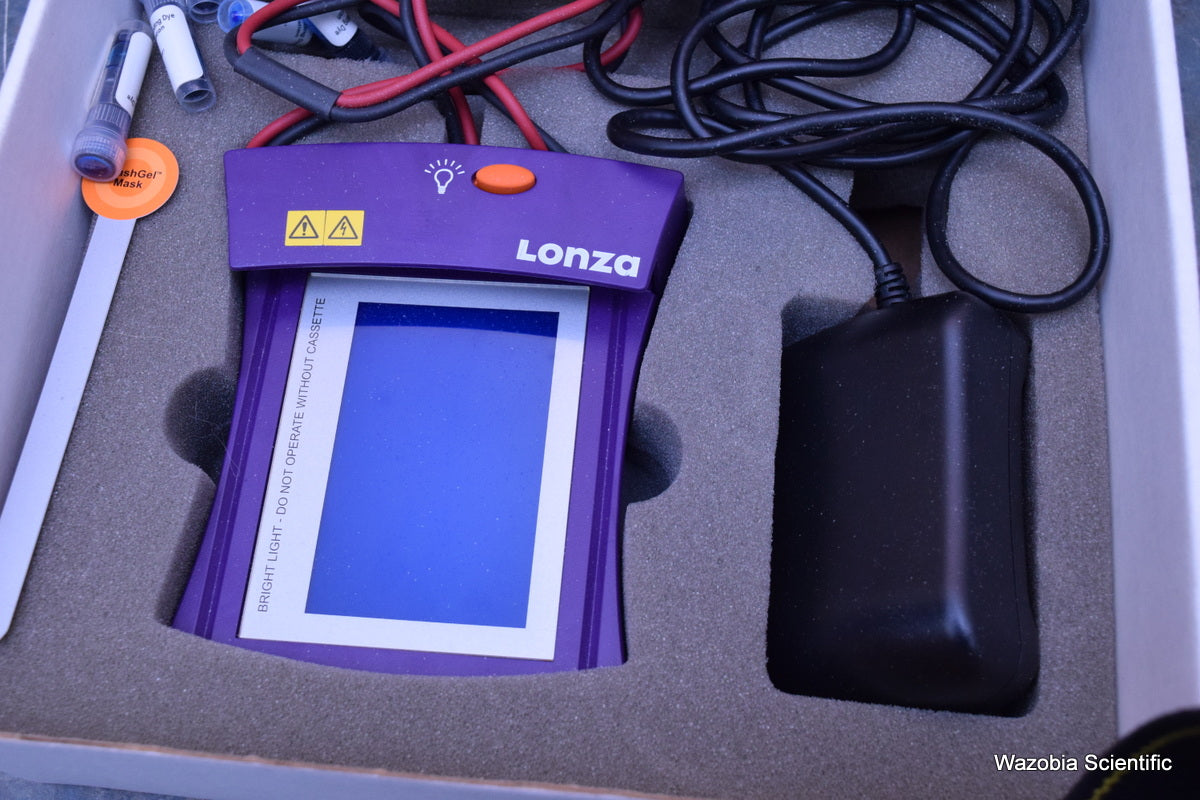 LONZA FLASHGEL DOCK 57025 ELECTROPHORESIS SYSTEM