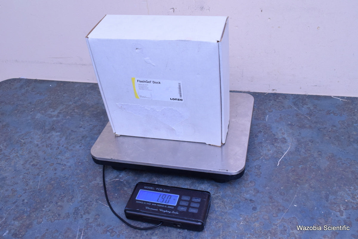LONZA FLASHGEL DOCK 57025 ELECTROPHORESIS SYSTEM