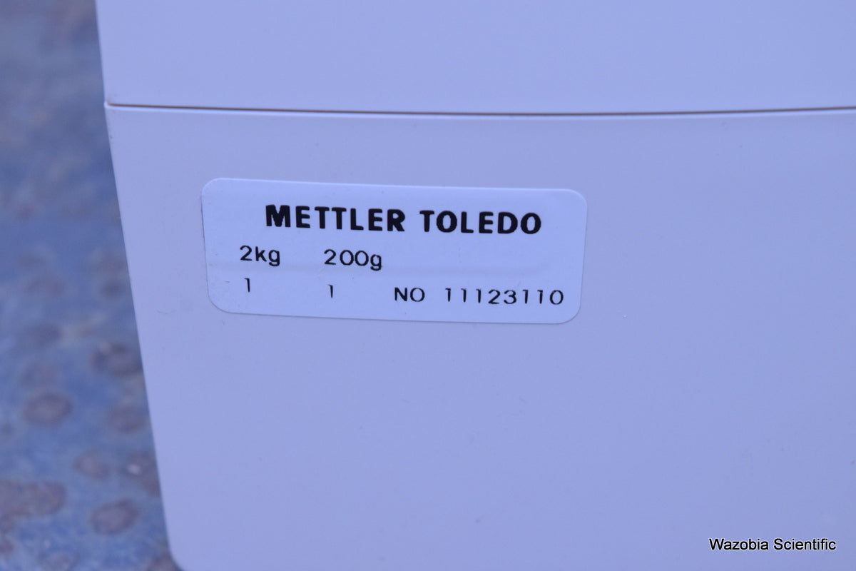 METTLER TOLEDO CAREPAC M 2KG 200G 11123110 CALIBRATION WEIGHT