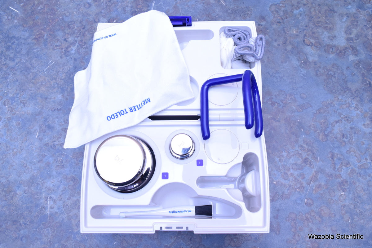 METTLER TOLEDO CAREPAC M 2KG 200G 11123110 CALIBRATION WEIGHT