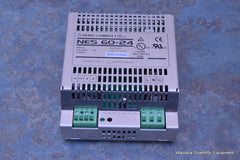 NEMIC-LAMBDA NES 60-24 POWER SUPPLY  INPUT 100-240V ~1.4A OUTPUT 24V-2.5A