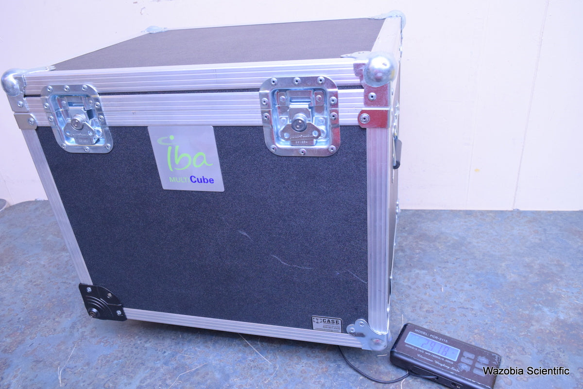 IBA MULTICUBE DOSIMETRY STOCK SHIPPING CASE MULTI-CUBE