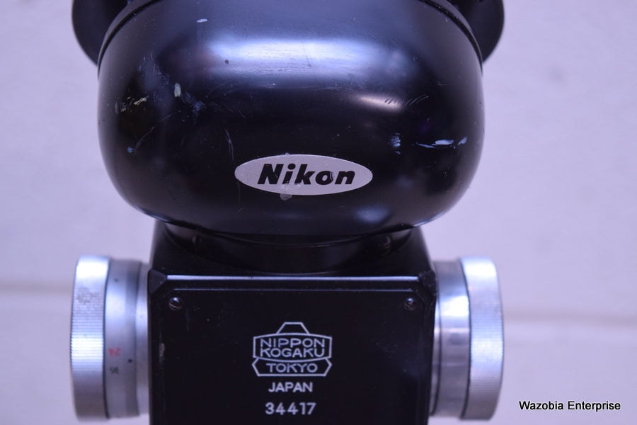 NIKON MICROSCOPE NIPPON KOGAKU 34417