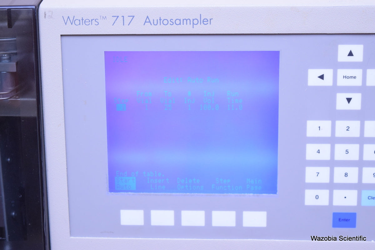 WATERS 717 AUTOSAMPLER HPLC CHROMATOGRAPHY