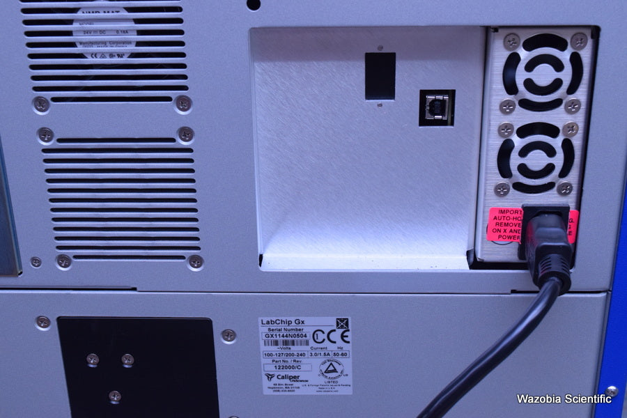 CALIPER LIFESCIENCES LABCHIP GX P/N 122000/C AUTOMATED ELECTROPHORESIS SYSTEM