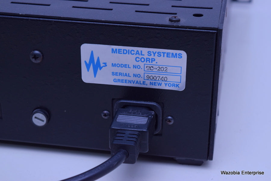 MEDICAL SYSTEMS BIPOLAR TEMPERATURE CONTROLLER MODEL TC-202