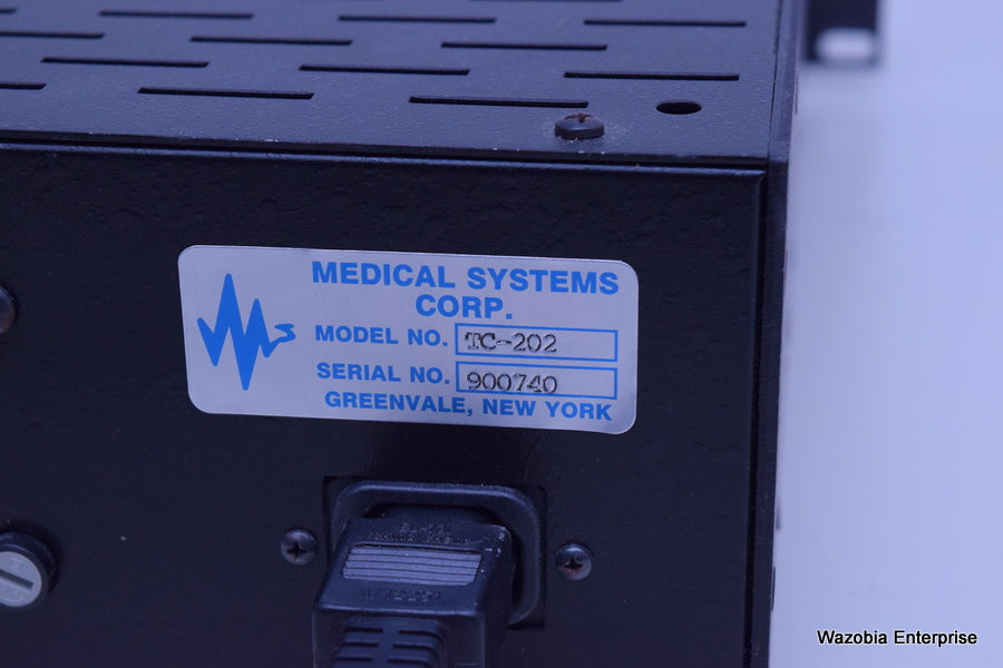 MEDICAL SYSTEMS BIPOLAR TEMPERATURE CONTROLLER MODEL TC-202