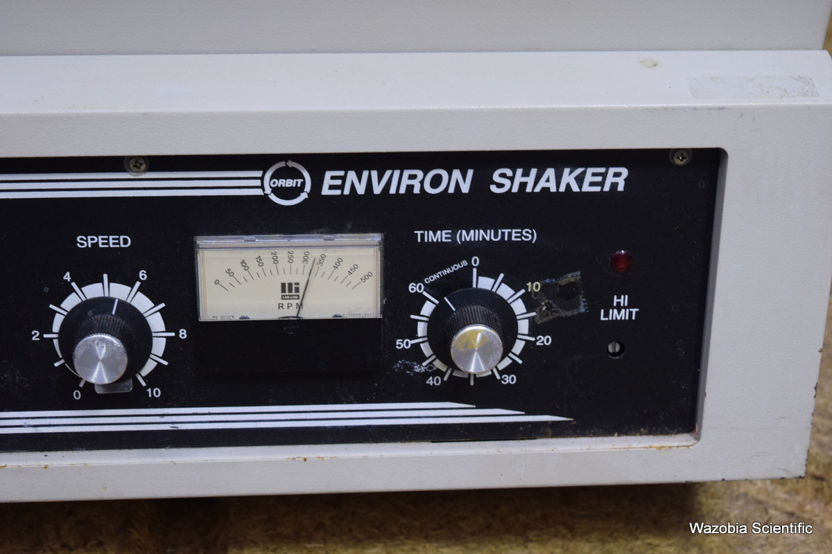 LAB-LINE INSTRUMENTS ORBIT ENVIRON SHAKER MODEL 3527