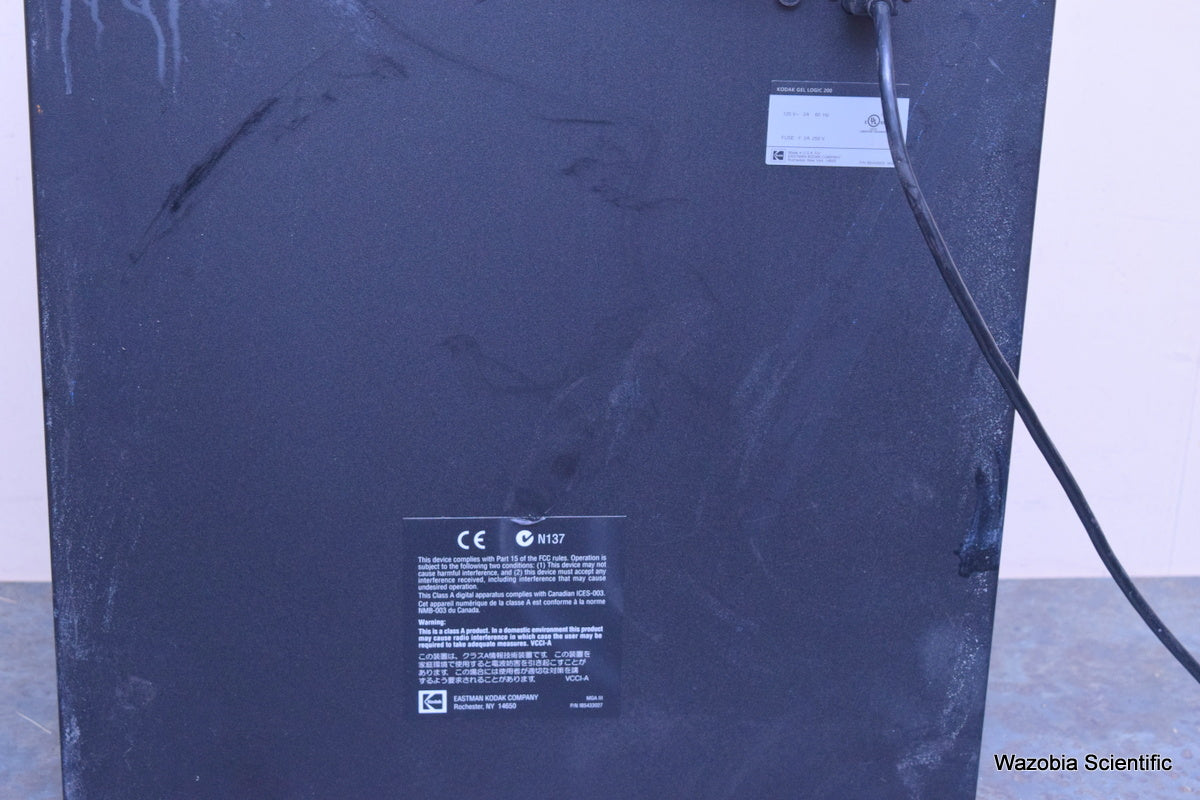 KODAK GEL LOGIC 200 IMAGING SYSTEM FOR MOLECULAR IMAGING