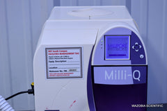 MILLIPORE MILLI-Q WATER PURIFICATION SYSTEM A10 TOC MONITOR ZRXQ015T0 WITH Q-POD
