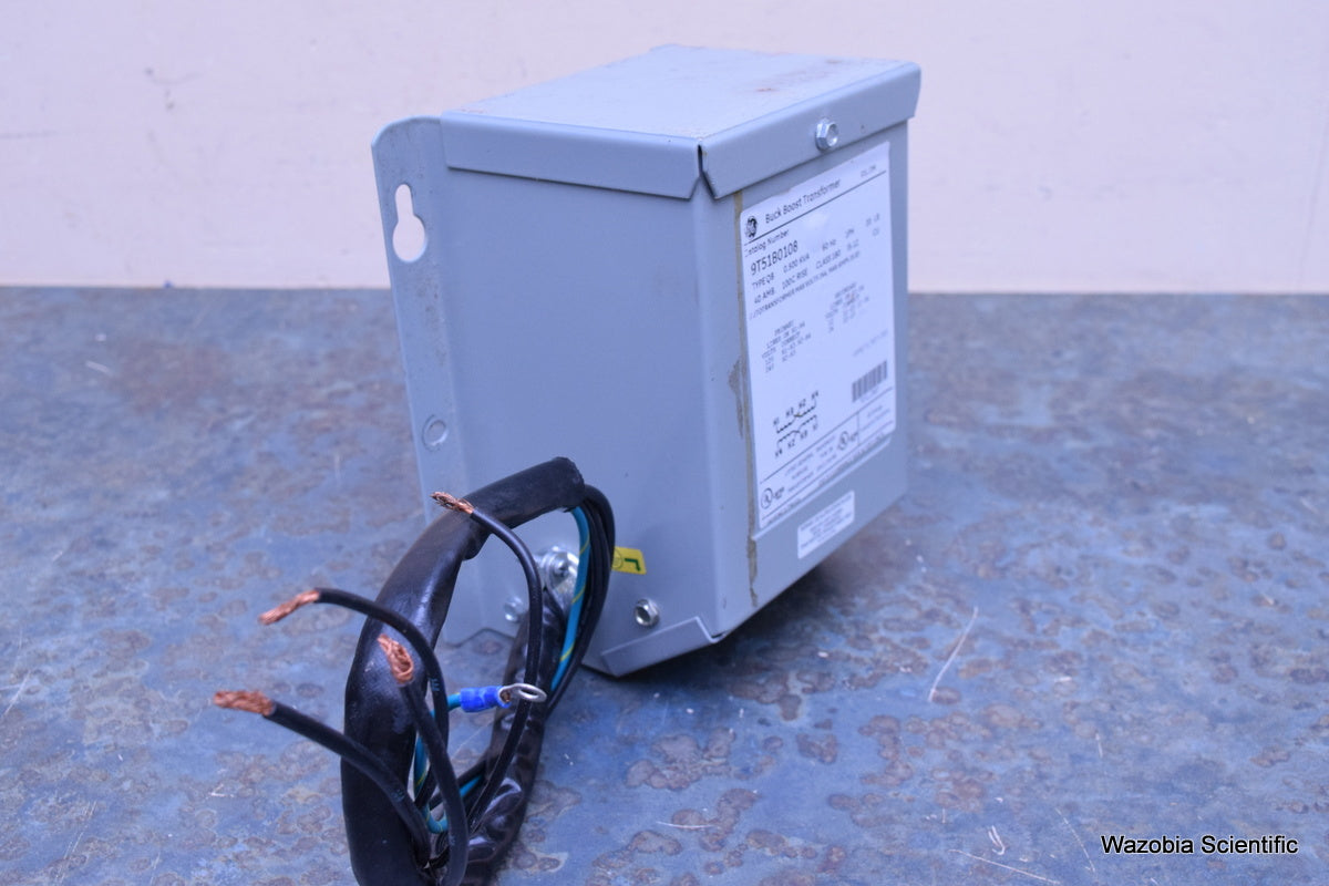 GE BUCK BOOST TRANSFORMER 9T51B0108 TYPE QB 0.500 KVA