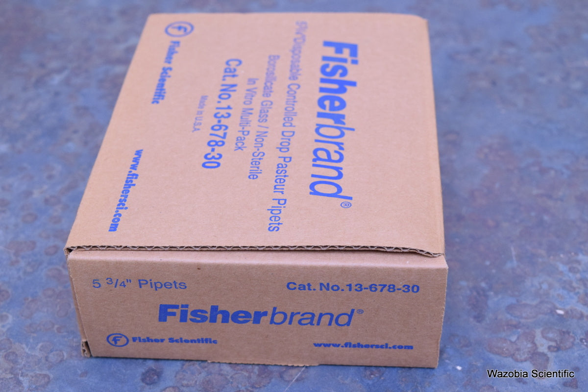 FISHER SCIENTIFIC FISHER BRAND  5 3/4" DISPOSABLE CONTROLLED PIPETS 13-678-30