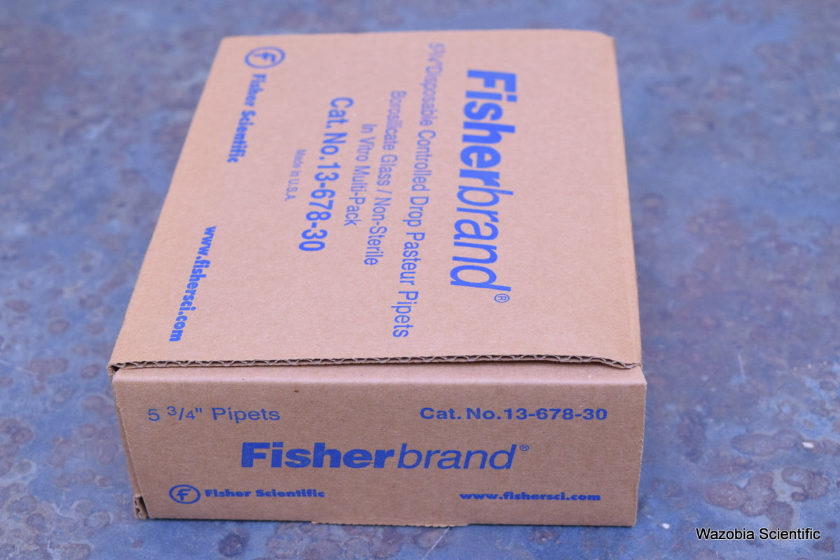 FISHER SCIENTIFIC FISHER BRAND  5 3/4" DISPOSABLE CONTROLLED PIPETS 13-678-30