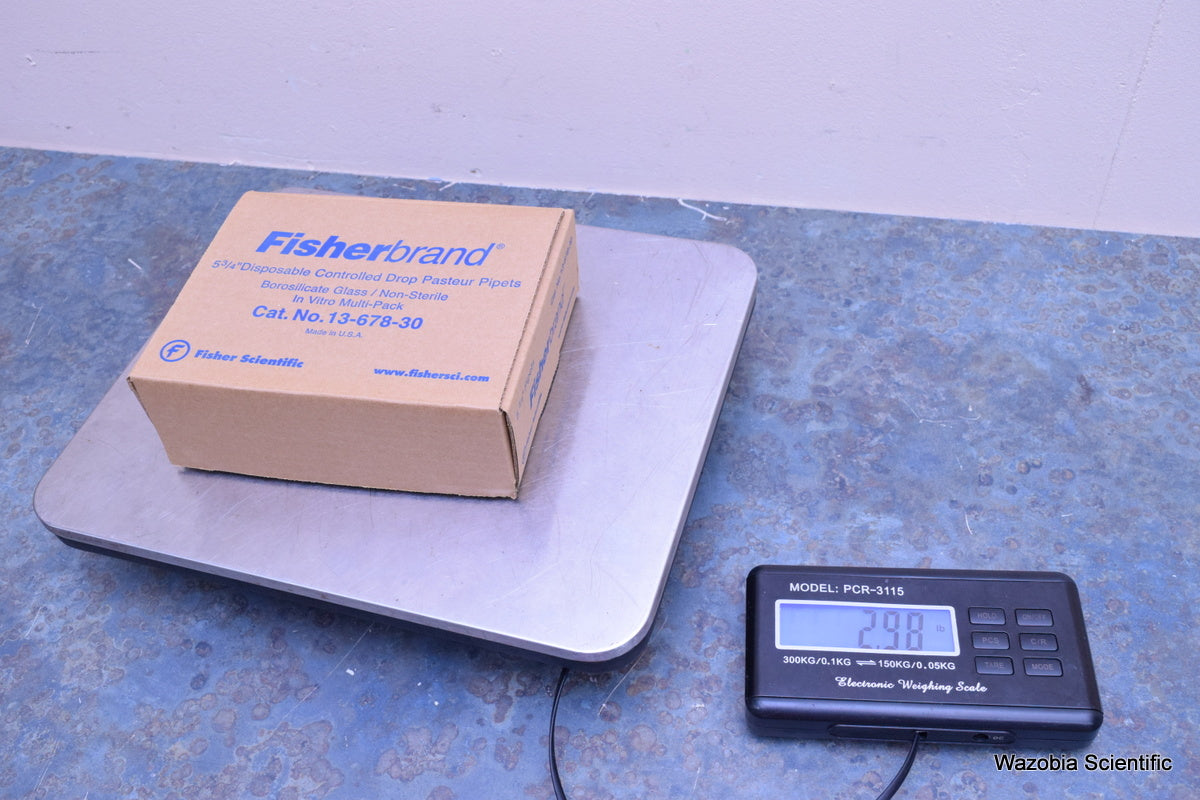 FISHER SCIENTIFIC FISHER BRAND  5 3/4" DISPOSABLE CONTROLLED PIPETS 13-678-30